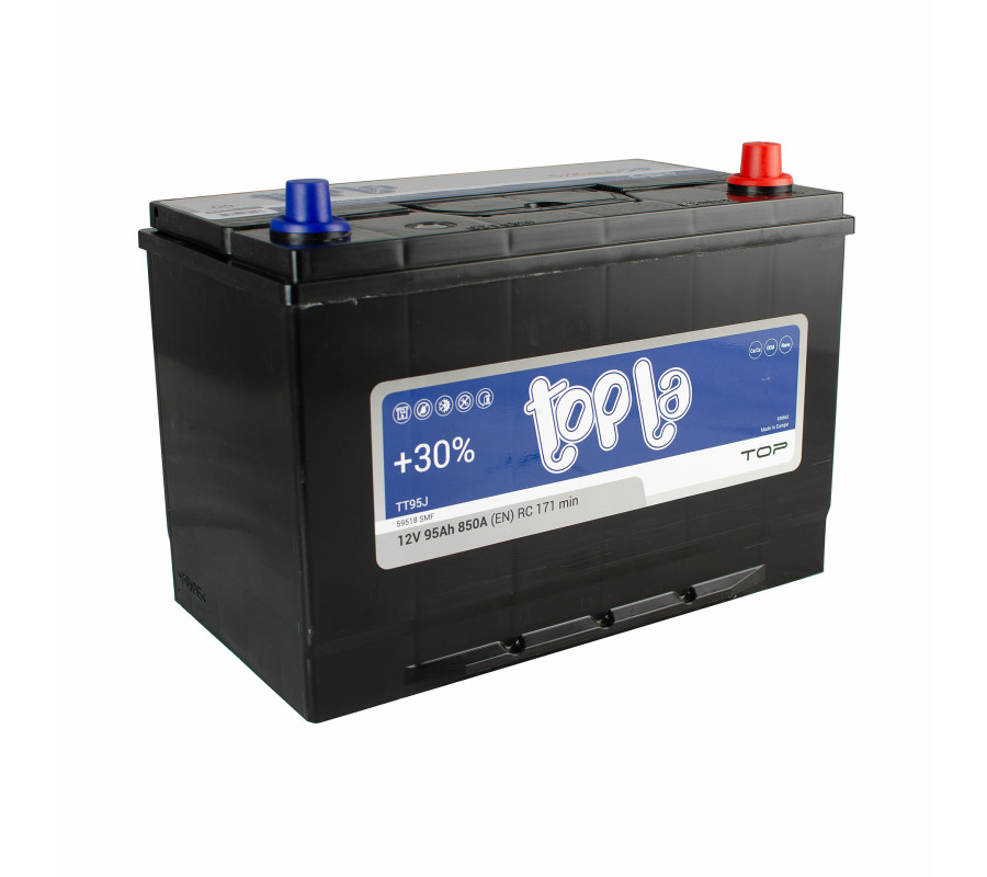 Автомобільний акумулятор Topla 95Ah 850A TOP Japan R+