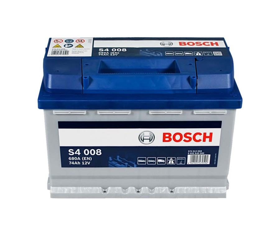Автомобільний акумулятор Bosch 74Ah 680A S4008