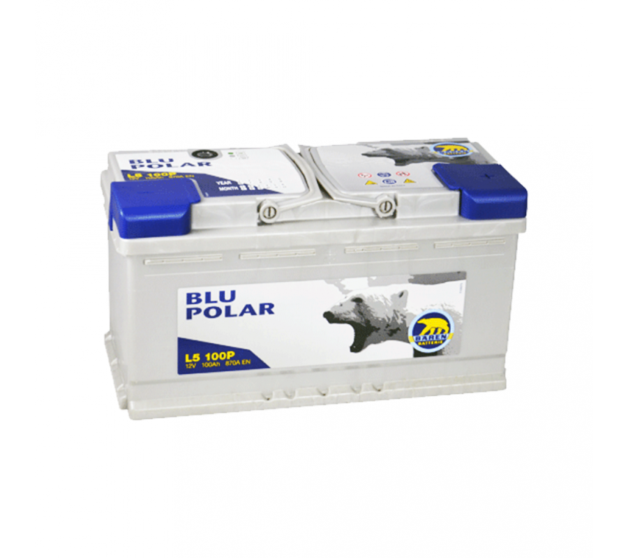 Автомобільний акумулятор BAREN Blu polar 100Аh 870А R+