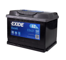 Автомобільний акумулятор Exide Excell 62Ah 540A EB621