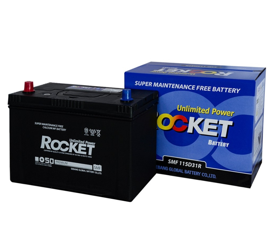 Автомобільний акумулятор Rocket 95Ah 790A 115D31R