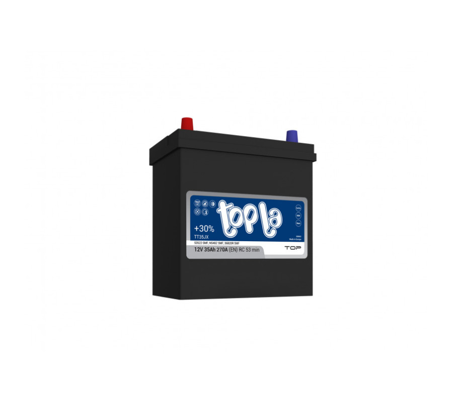 Автомобільний акумулятор Topla 35Ah 270A TOP Japan L+
