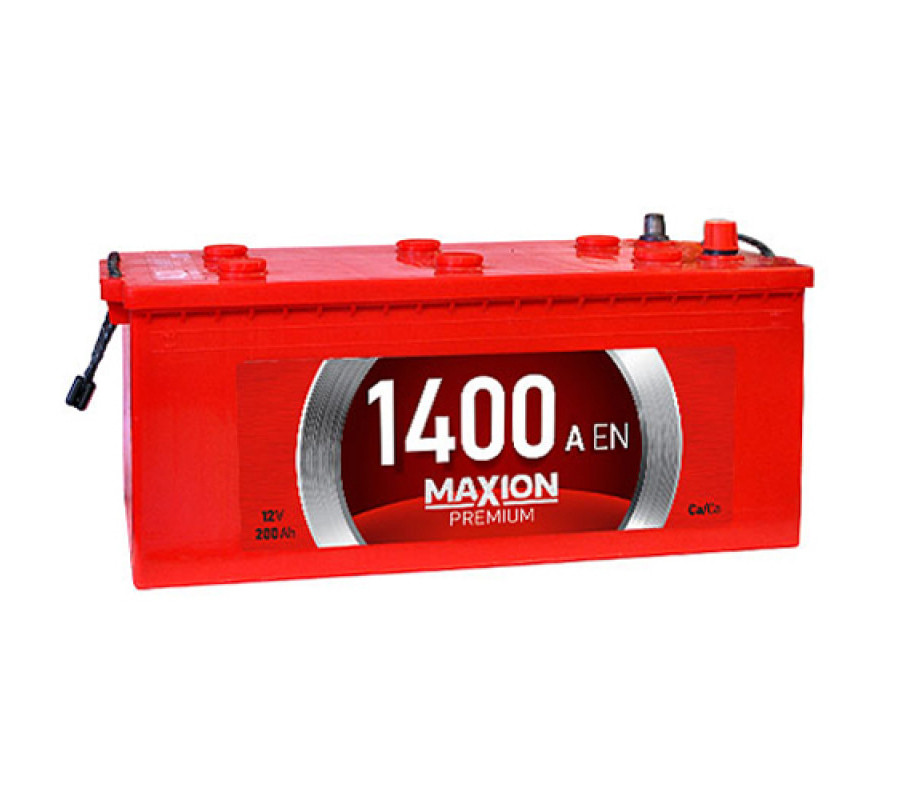 Автомобільний акумулятор MAXION Premium 200Аh 1400A L+