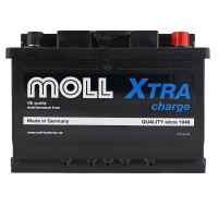 Автомобільний акумулятор MOLL X-Tra Charge 62Ah 600A R+