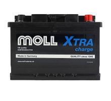 Автомобільний акумулятор MOLL X-Tra Charge 62Ah 600A R+