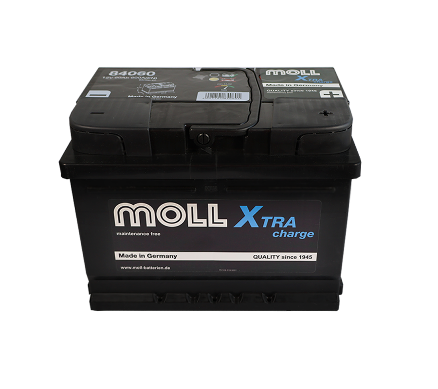 Автомобільний акумулятор MOLL X-Tra Charge 60Ah 600A R+