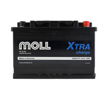 Автомобільний акумулятор MOLL X-Tra Charge 75Ah 720A R+