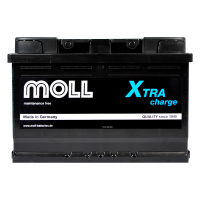 Автомобільний акумулятор MOLL X-Tra Charge 85Ah 800A R+ 