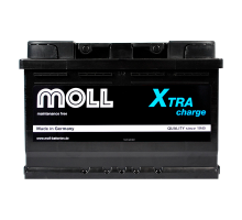 Автомобільний акумулятор MOLL X-Tra Charge 85Ah 800A R+ 