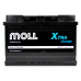 Автомобільний акумулятор MOLL X-Tra Charge 85Ah 800A R+ 