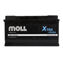Автомобільний акумулятор MOLL X-Tra Charge 100Ah 900A R+