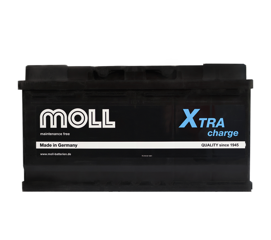 Автомобільний акумулятор MOLL X-Tra Charge 100Ah 900A R+