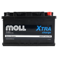 Автомобільний акумулятор MOLL X-Tra Charge 72Ah 720A R+ 