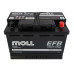 Автомобільний акумулятор MOLL EFB 74Ah 720A R+ 