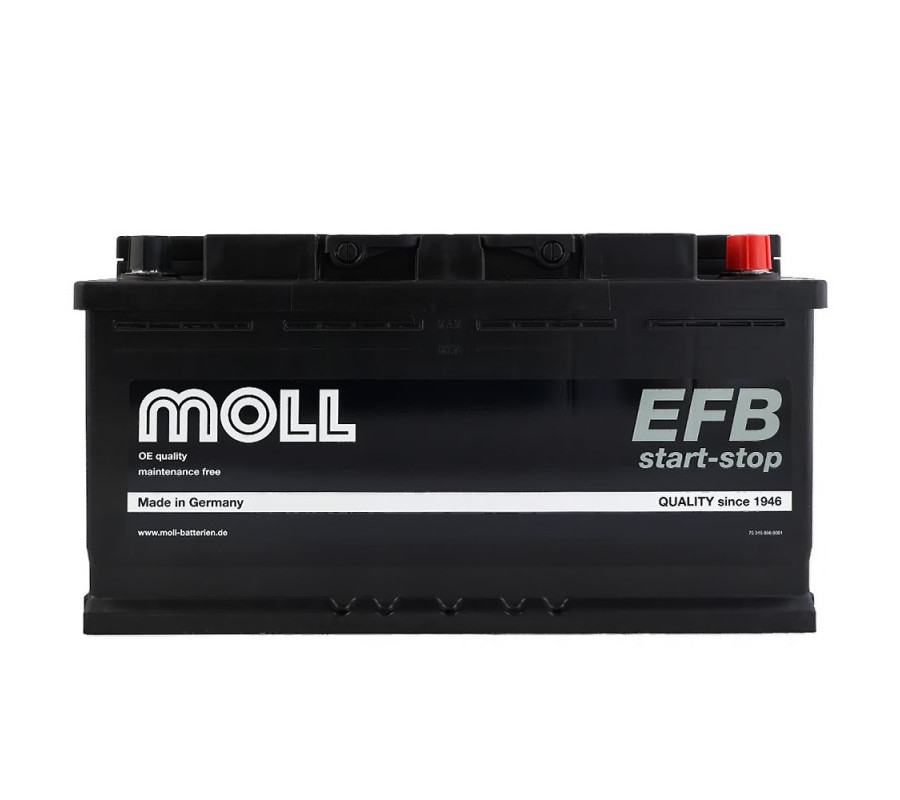 Автомобільний акумулятор MOLL EFB 94Ah 860A R+