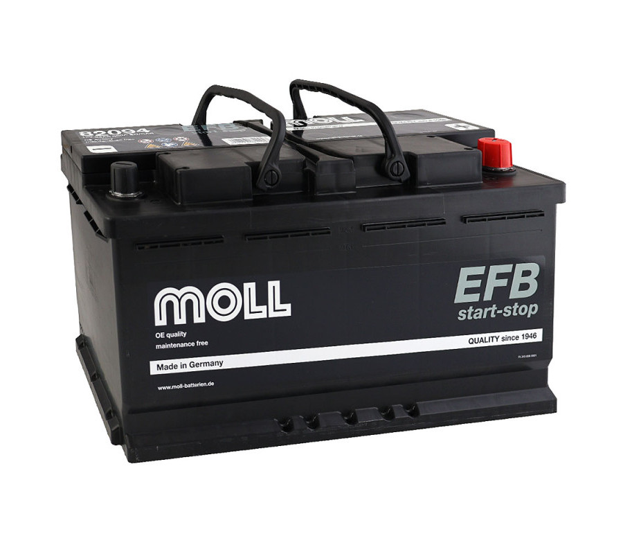 Автомобільний акумулятор MOLL EFB 94Ah 860A R+