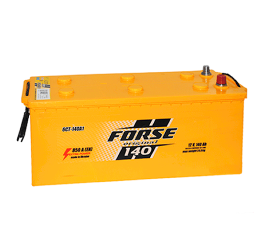 Автомобільний акумулятор FORSE 140Аh 850A L+