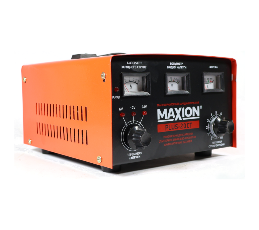 Зарядний пристрій MAXION PLUS-20СT (6, 12,24V) 