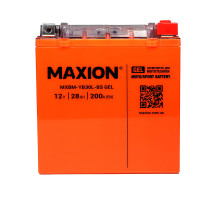 Мото акумулятор MAXION Gel 12V 28Ah 200A R+ YB 30L-BS