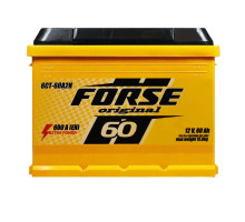 Автомобільний акумулятор FORSE 60Ah 600A R+