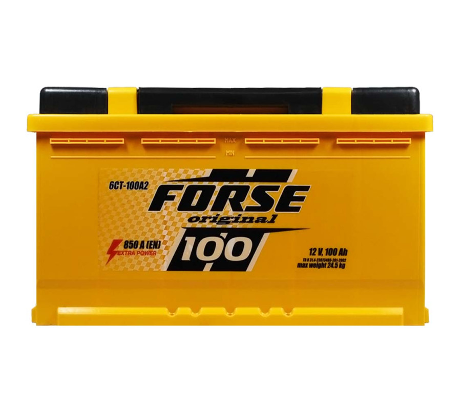 Автомобільний акумулятор FORSE 100Ah 850A R+