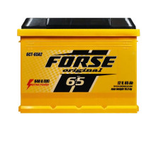Автомобільний акумулятор FORSE 65Ah 640A L+ 