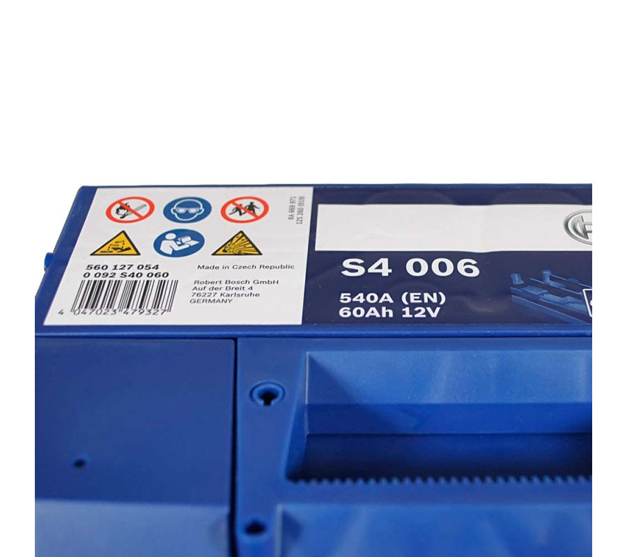Автомобільний акумулятор Bosch 60Ah 540A S4006