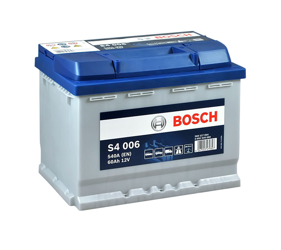 Автомобільний акумулятор Bosch 60Ah 540A S4006