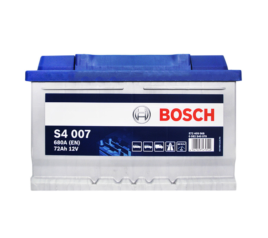 Автомобільнтий акумулятор Bosch 72Ah 680A S4007