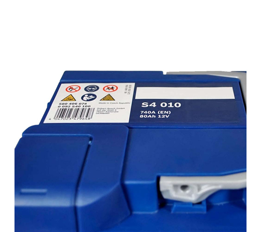 Автомобільний акумулятор Bosch 80Ah 740A S4010