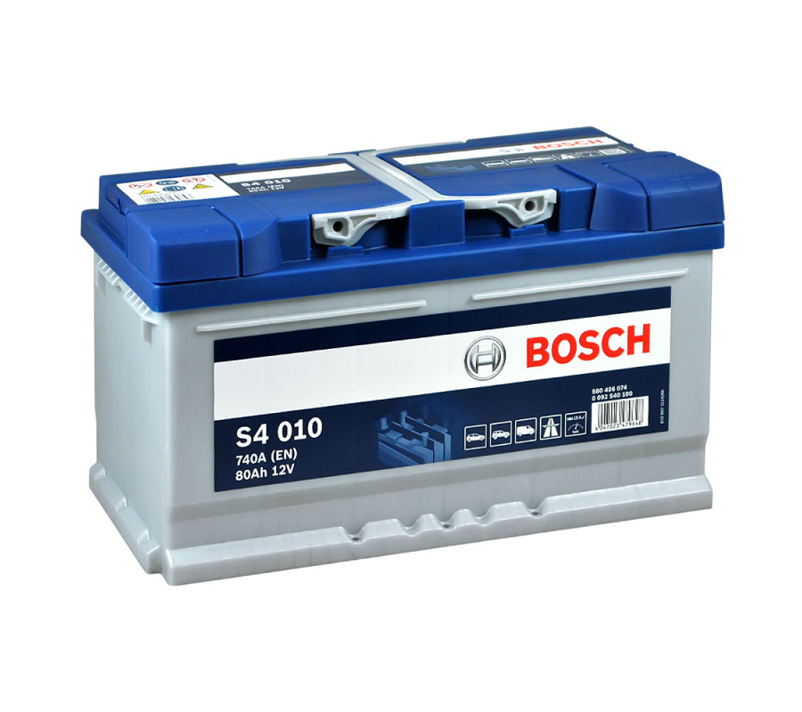 Автомобільний акумулятор Bosch 80Ah 740A S4010