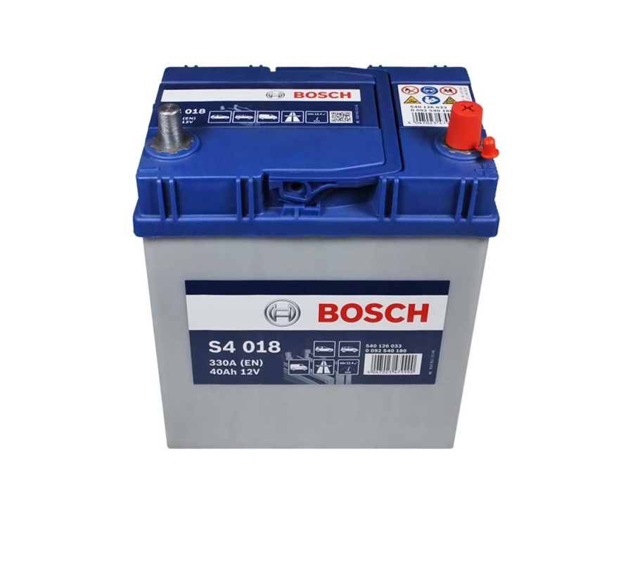 Автомобільний акумулятор Bosch 40Ah 330A S4018