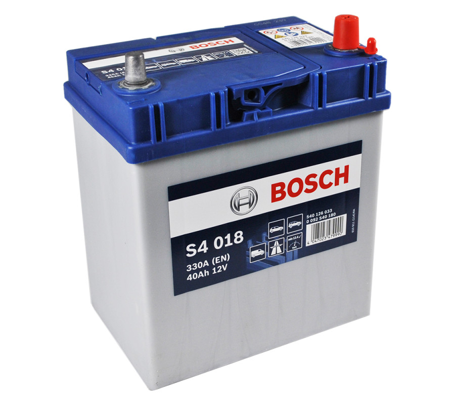 Автомобільний акумулятор Bosch 40Ah 330A S4018