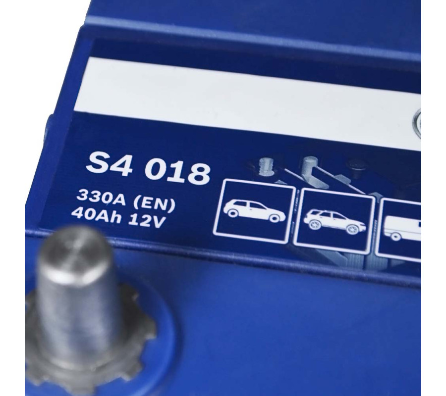 Автомобільний акумулятор Bosch 40Ah 330A S4018