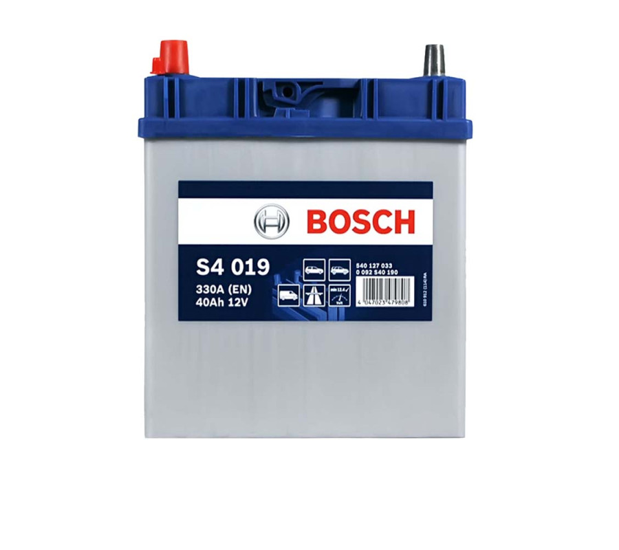 Автомобільний акумулятор Bosch 40Ah 330A S4019