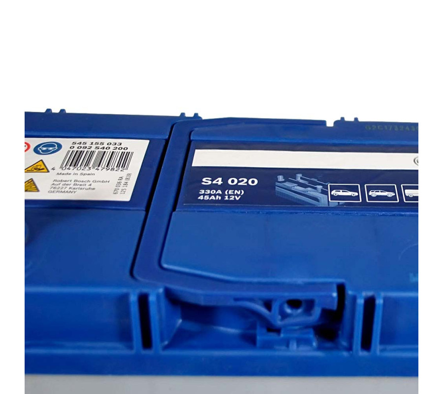 Автомобільний акумулятор Bosch 45Ah 330A S4020
