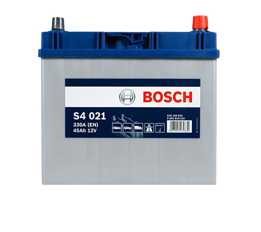 Автомобільний акумулятор Bosch 45Ah 330A S4021