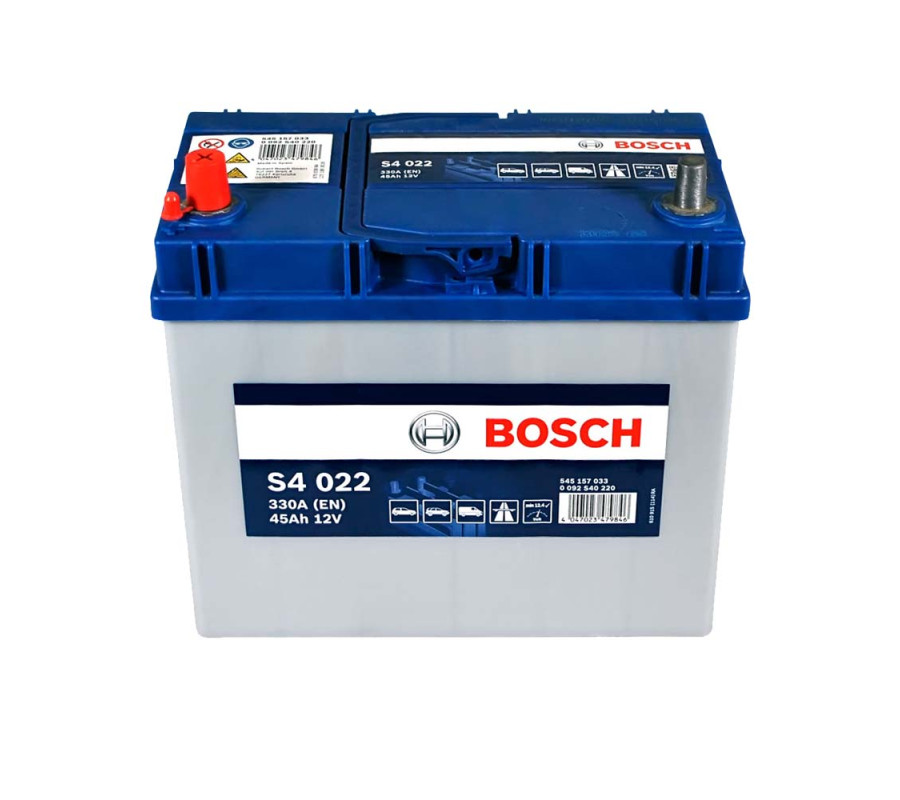 Автомобільний акумулятор Bosch 45Ah 330A S4022