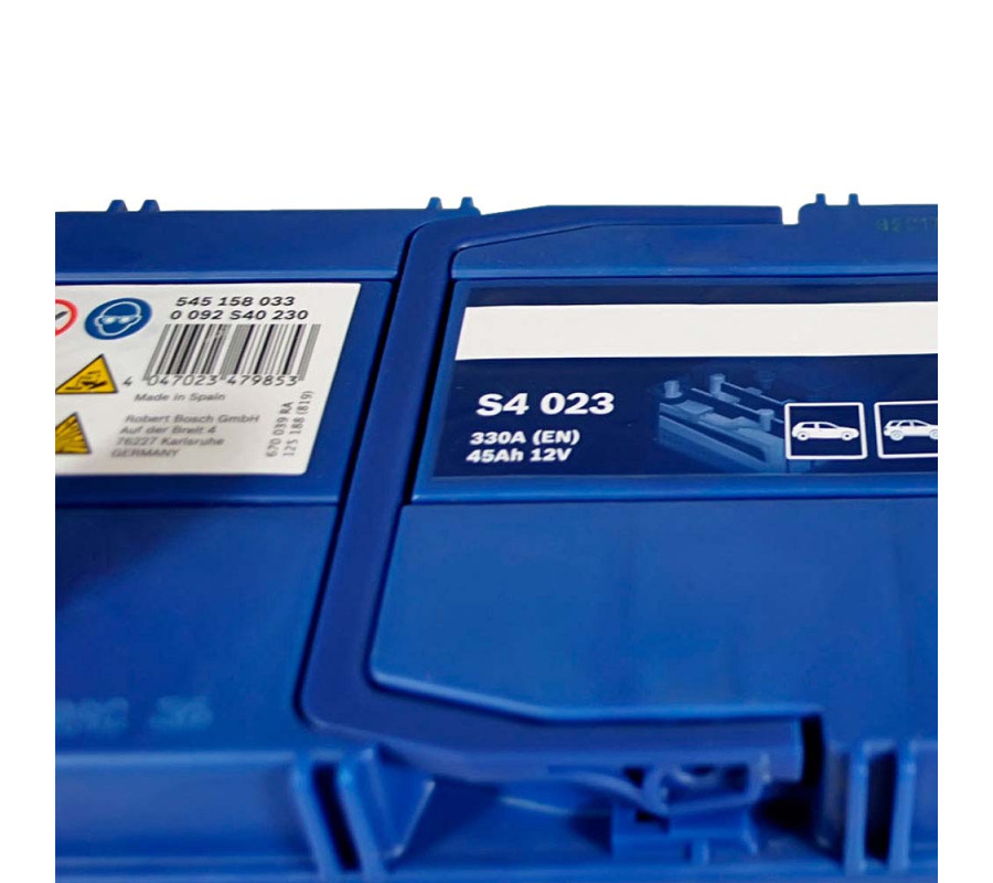 Автомобільний акумулятор Bosch 45Ah 330A S4023