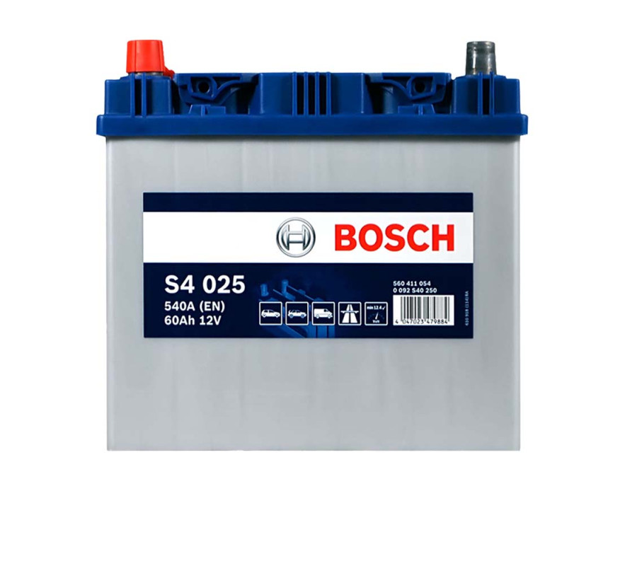 Автомобільний акумулятор Bosch 60Ah 540A S4025