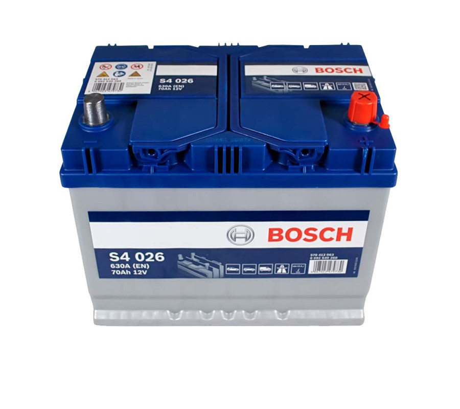 Автомобільний акумулятор Bosch 70Ah 630A S4026
