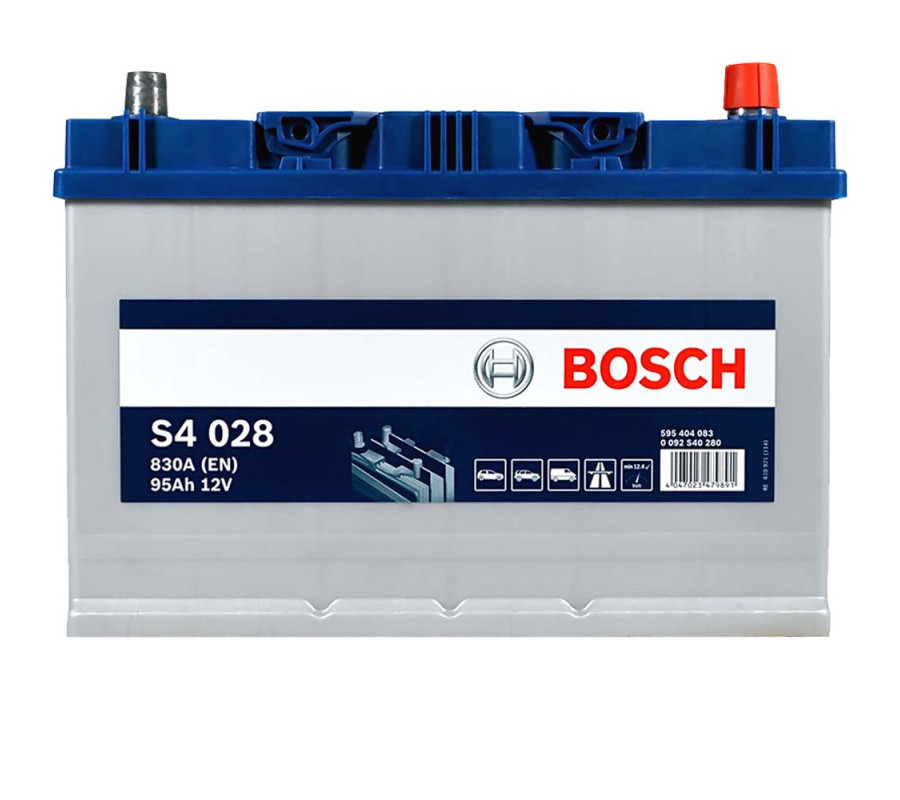 Автомобільний акумулятор Bosch 95Ah 830A S4028