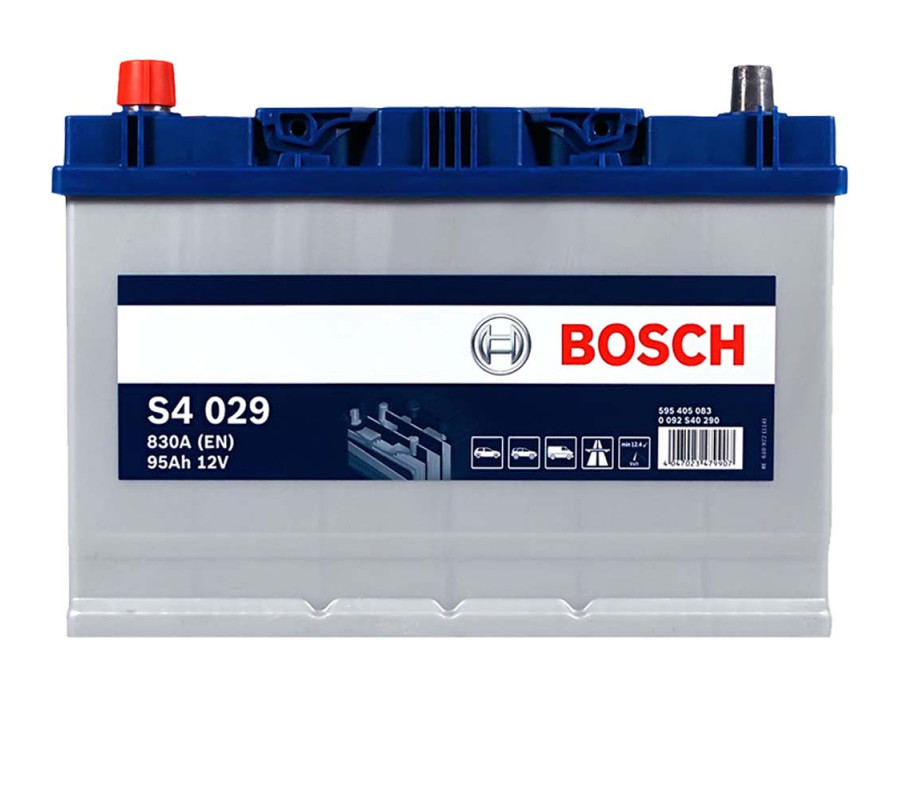 Автомобільний акумулятор Bosch 95Ah 830A S4029