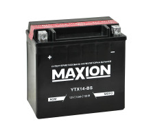 Мото акумулятор MAXION AGM 12V 12A L+ YTX 14-BS