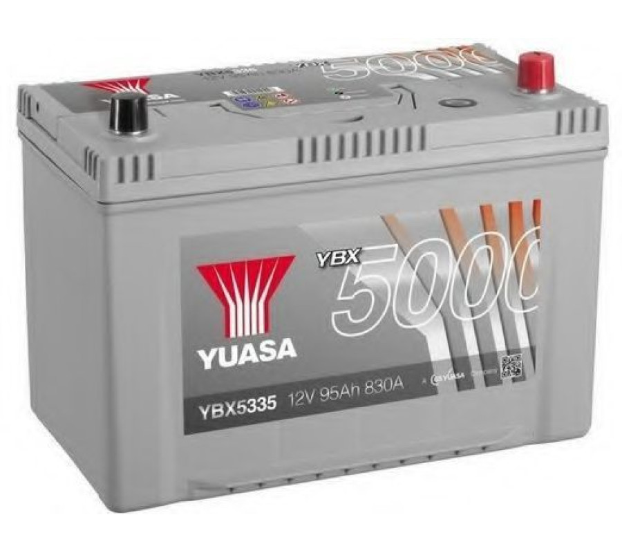 Автомобільний акумулятор Yuasa 95Ah 830A YBX5335
