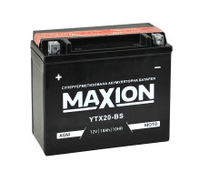 Мото акумулятор MAXION AGM 12V 18A L+ YTX 20-BS