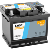 Автомобільний акумулятор Exide Premium 47Ah 450A EA472
