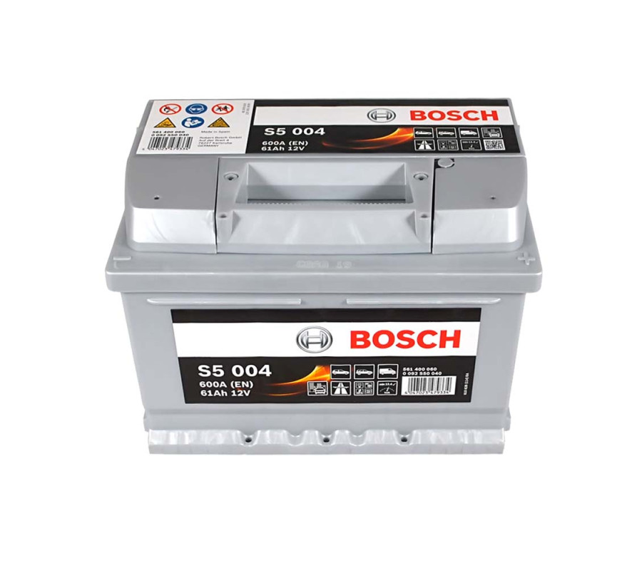 Автомобільний акумулятор Bosch 61Ah 600A S5004