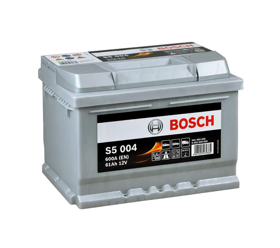 Автомобільний акумулятор Bosch 61Ah 600A S5004