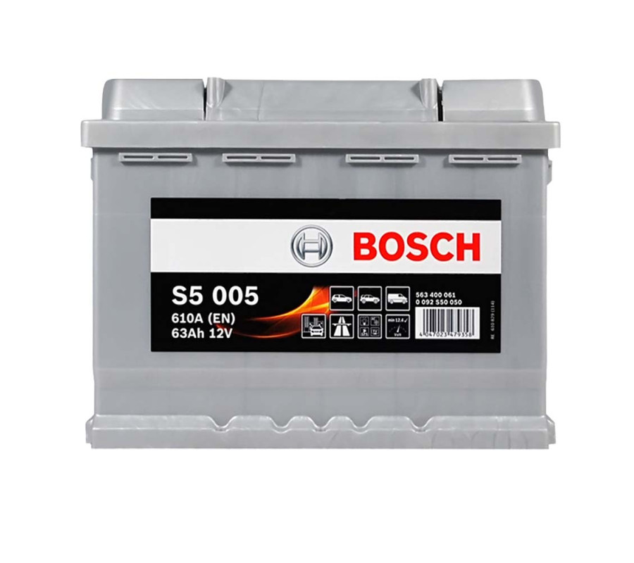 Автомобільний акумулятор Bosch 63Ah 610A S5005